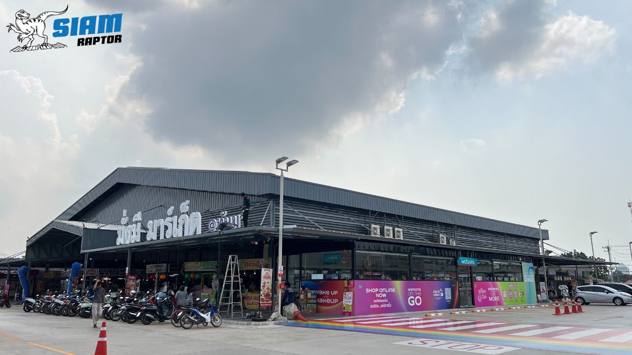 รับทำหลังคาเมทัลชีทตลาดสด รับทำหลังคาเมทัลชีทตลาดสด